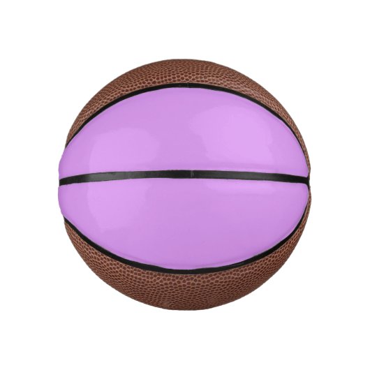 Helle Linse (Vollfarbe) Mini Basketball (Vorderseite)