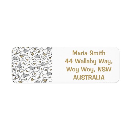 Helle, lockige Herzen (Vorne)