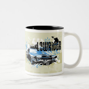 Helle Lowrider-Tasse Zweifarbige Tasse