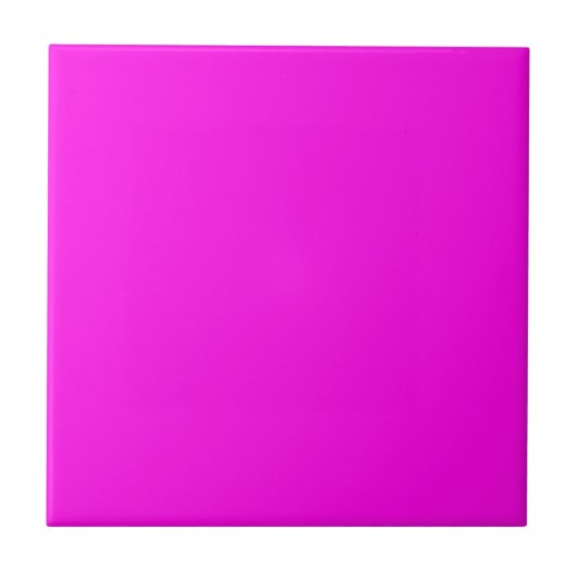  Helle Magenta (solide Farbe)  Fliese (Vorderseite)
