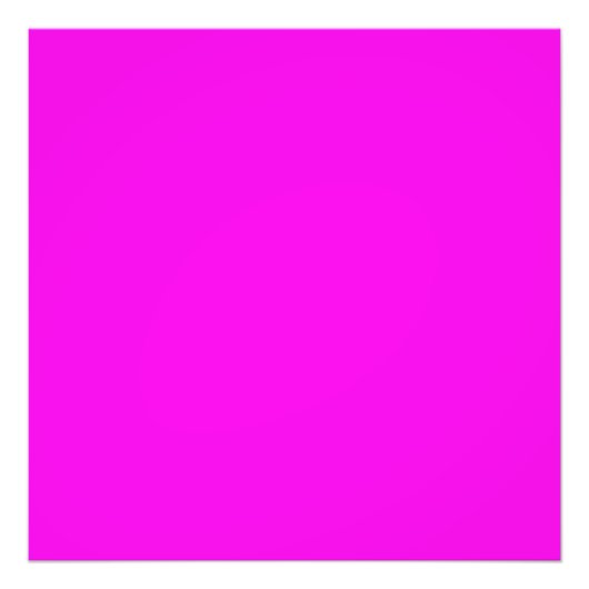 Helle Magenta (solide Farbe) Fotodruck (Vorne)