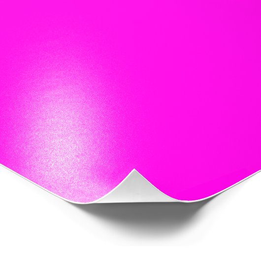 Helle Magenta (solide Farbe) Fotodruck (Ecke)
