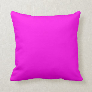 Helle Magenta (solide Farbe) Kissen