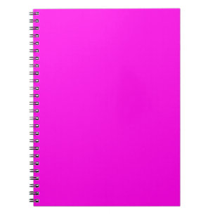 Helle Magenta (solide Farbe) Notizblock
