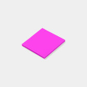  Helle Magenta (solide Farbe)  Post-it Klebezettel (angewinkelt)