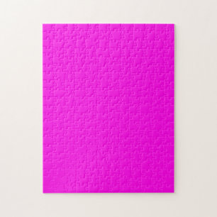 Helle Magenta (solide Farbe) Puzzle