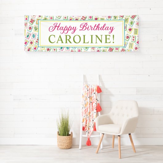 Helle Mahjong-Kachel-Banner Banner (Insitu)