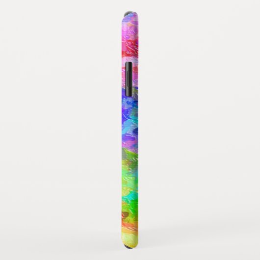 Helle Malerpinsel-Farben Case-Mate iPhone Hülle (Hinten/Rechts)