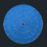 Helle Marine blau (Vollfarbe) Dartscheibe<br><div class="desc">Helle Marine blau (Vollfarbe)</div>