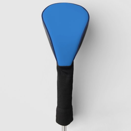 Helle Marine blau (Vollfarbe) Golf Headcover (Vorderseite)