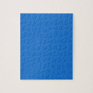 Helle Marine blau (Vollfarbe) Puzzle