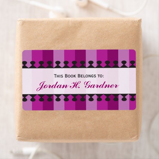 Helle Markisen Lila Buchzeichen (Insitu)