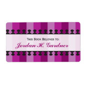 Helle Markisen Lila Buchzeichen (Vorne)