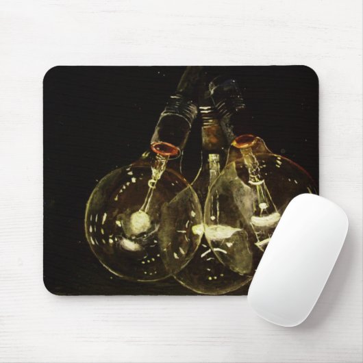 Helle Maus Mousepad (Mit Mouse)