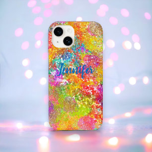 Helle, mehrfarbige Glitzern kundenspezifisch Case-Mate iPhone Hülle