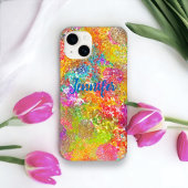 Helle, mehrfarbige Glitzern kundenspezifisch Case-Mate iPhone Hülle