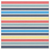 Helle, mehrfarbige horizontale Streifen. Stoff (Nahaufnahme)