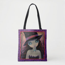 Helle Mit Augen Hexe Big Eye Girl Fantasy Kunst, D Tasche