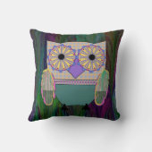 Helle Mit Augen Ochse Kissen (Rückseite)