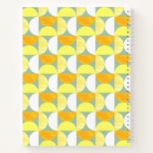 Helle Mitte des Jahrhunderts Moderne Abstrakte Hal Notizblock (Rückseite)