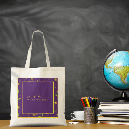 Helle, moderne Blumenlehrer-Tasche Tragetasche