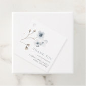 Helle moderne, einfache Blumenspülung - Tag Geschenkanhänger (Beispiel)