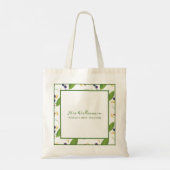 Helle moderne Frucht Berry Teacher's Tote Bag Tragetasche (Rückseite)