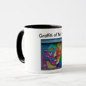 Helle Mosaik-Tasse Tasse (Vorderseite Links)
