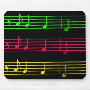 Helle Neon Notes - mousepad