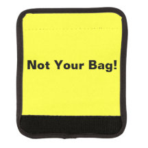 Helle Neon Yellow Bag ID Nicht Ihr Beutel Funny