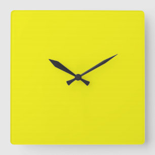 Helle Neongelbe Uhr