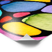 Helle Neurografie Fotodruck (Ecke)