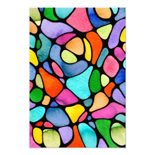 Helle Neurografie Fotodruck (Vorne)