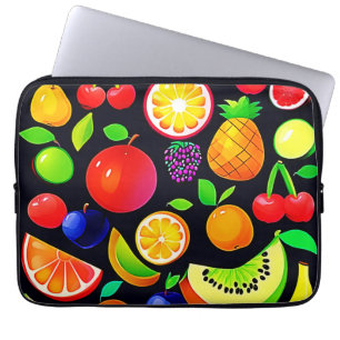 Helle Obstsammlung Laptopschutzhülle