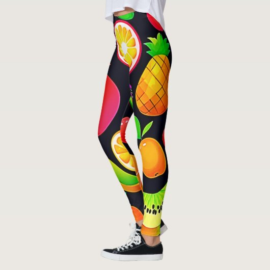 Helle Obstsammlung Leggings (Links)