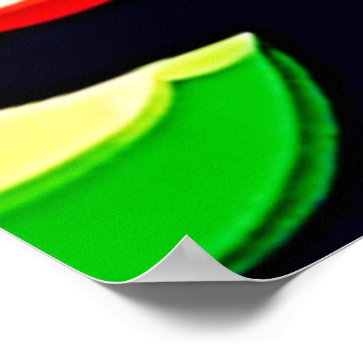 Helle Obstsammlung Poster (Ecke)