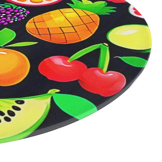 Helle Obstsammlung Schneidebrett (Ecke)