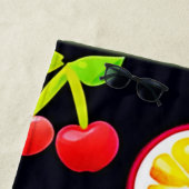 Helle Obstsammlung Strandtuch (Beispiel)