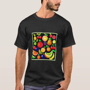 Helle Obstsammlung T-Shirt
