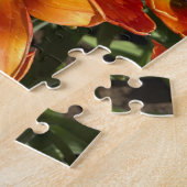 Helle Orange Calypso-Tulpen-Puzzle Puzzle (Seite)