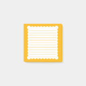 Helle Orange Post-it®-Hinweise Post-it Klebezettel (Vorderseite)