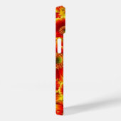 Helle orangefarbene Blumen Case-Mate iPhone Hülle (Rückseite / Rechts)