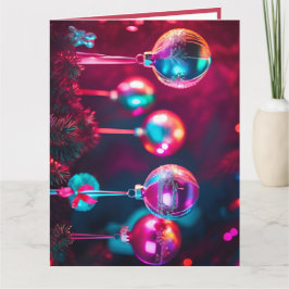 Helle Ornamente Karte