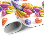 helle Ostereier Geschenkpapier (Rolleneckpunkt)