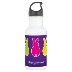 Helle Ostersonnige Silhouette Edelstahlflasche