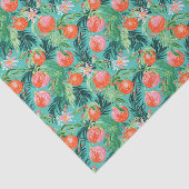 Helle Palm Beach Weihnachtsschmuck Wasserfarbe Seidenpapier (Ausschnitt)