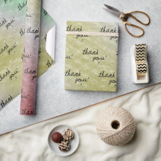 Helle Parol Bubble Wrap Reseller Vielen Dank Geschenkpapier