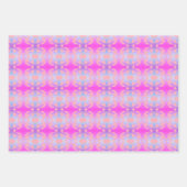 Helle Pastelle zum Umhüllen von Papierblättern Geschenkpapier Set (Vorderseite)