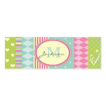 Helle Patchwork-artige, mehrgemusterte Ernennung