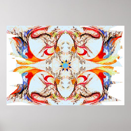 Helle Perspektive zeitgenössische Kunst Poster (Vorne)